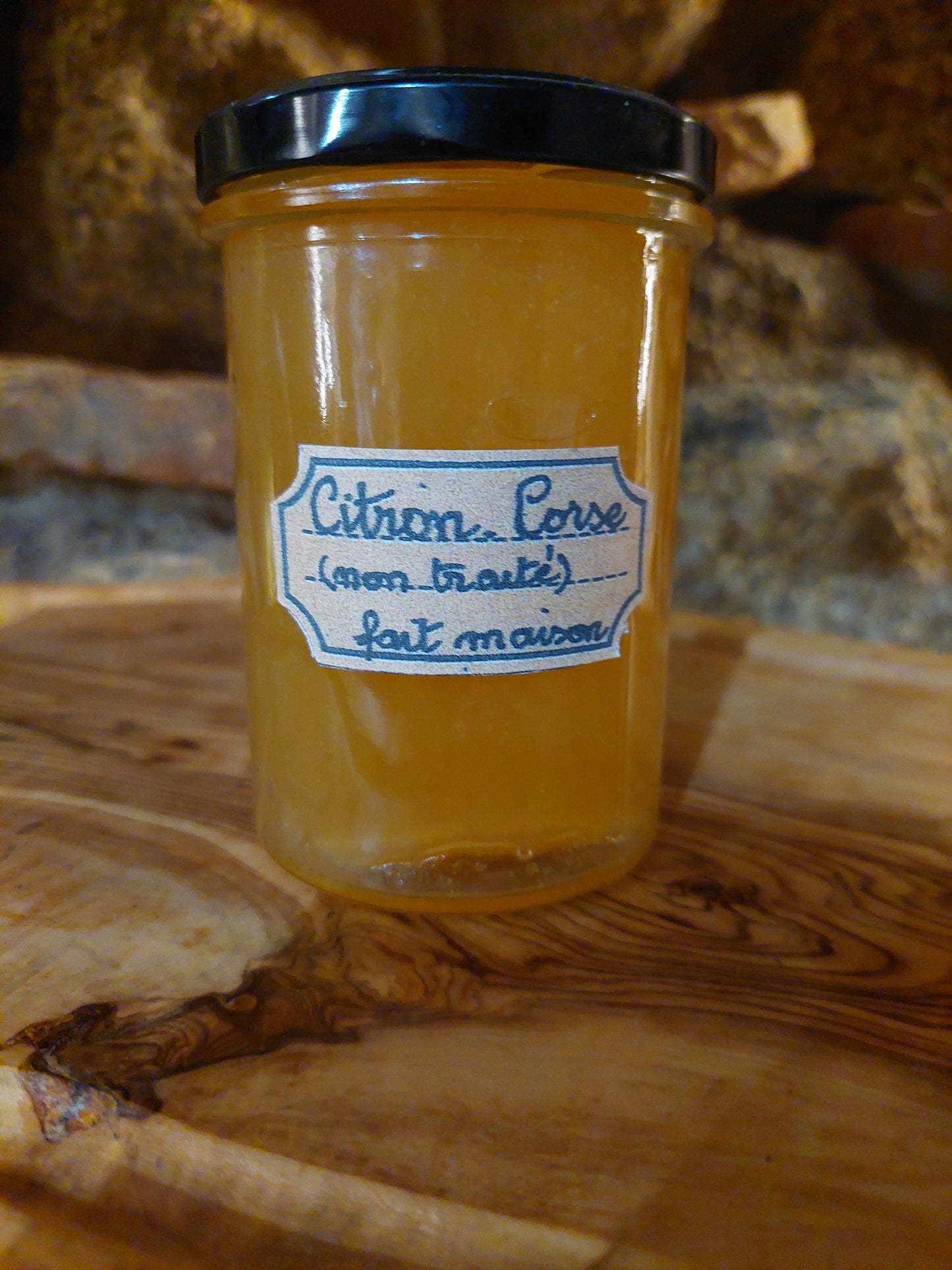 Confiture Citrons Corses faite maison