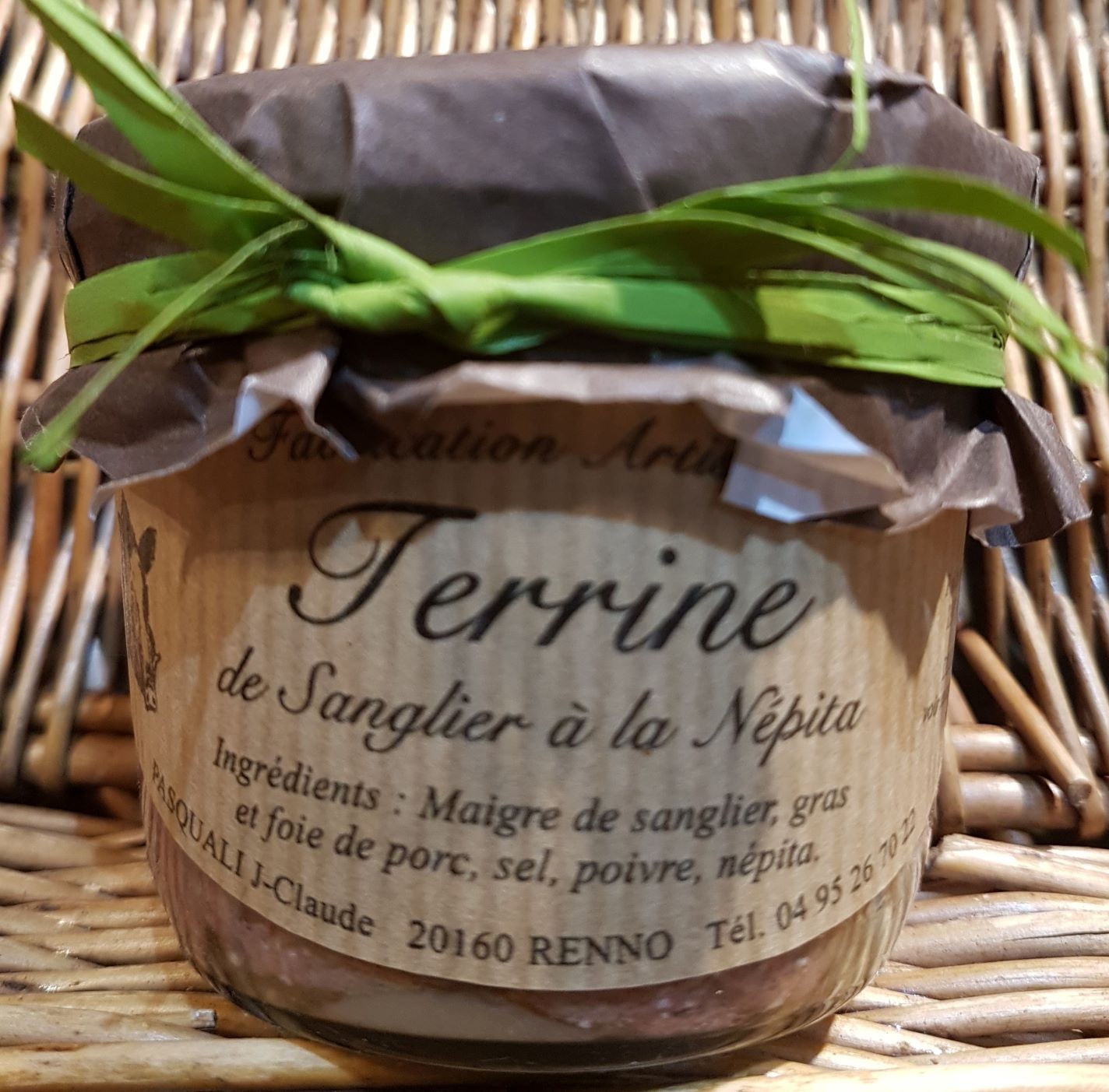 Terrine de Sanglier à la Népita
