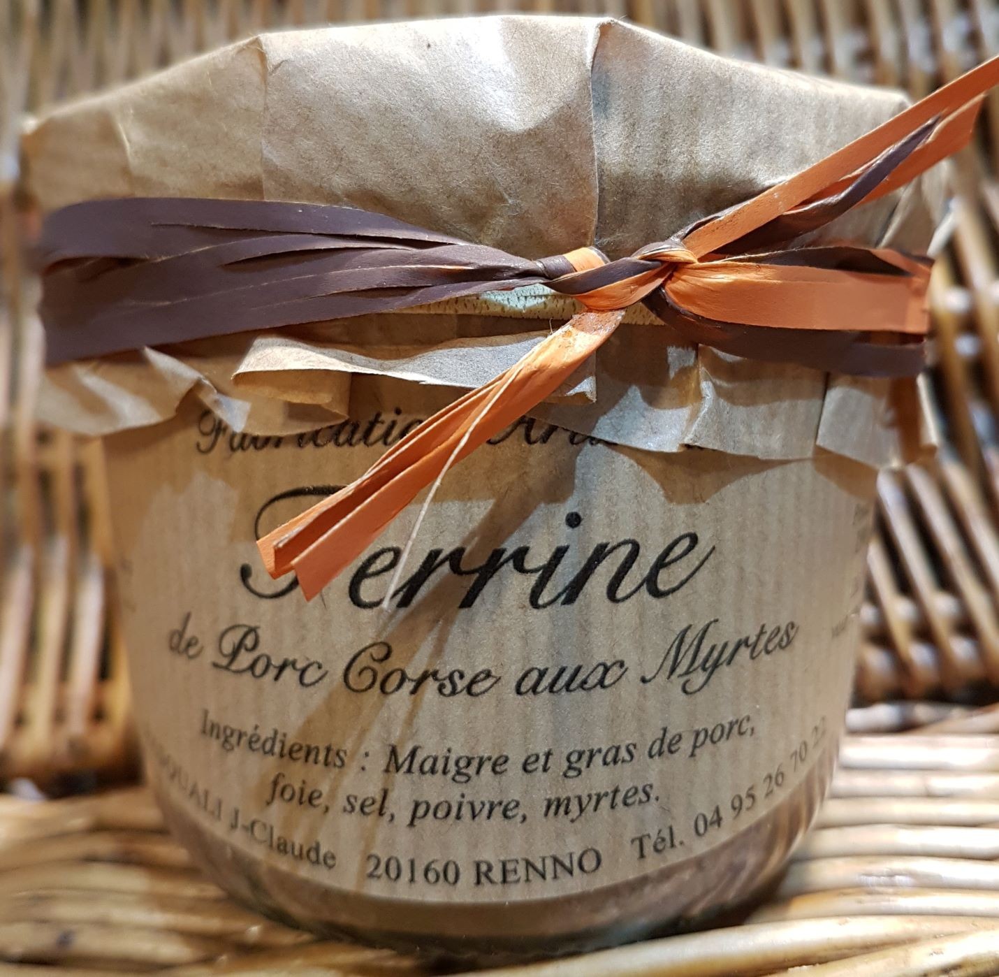 Terrine de Porc Corse aux Myrtes