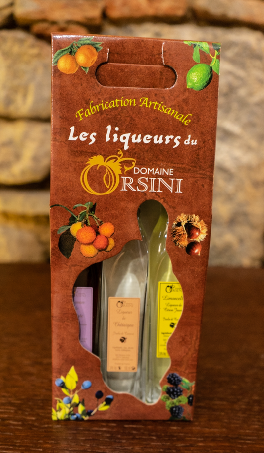 Assortiment de liqueurs - Domaine Orsini