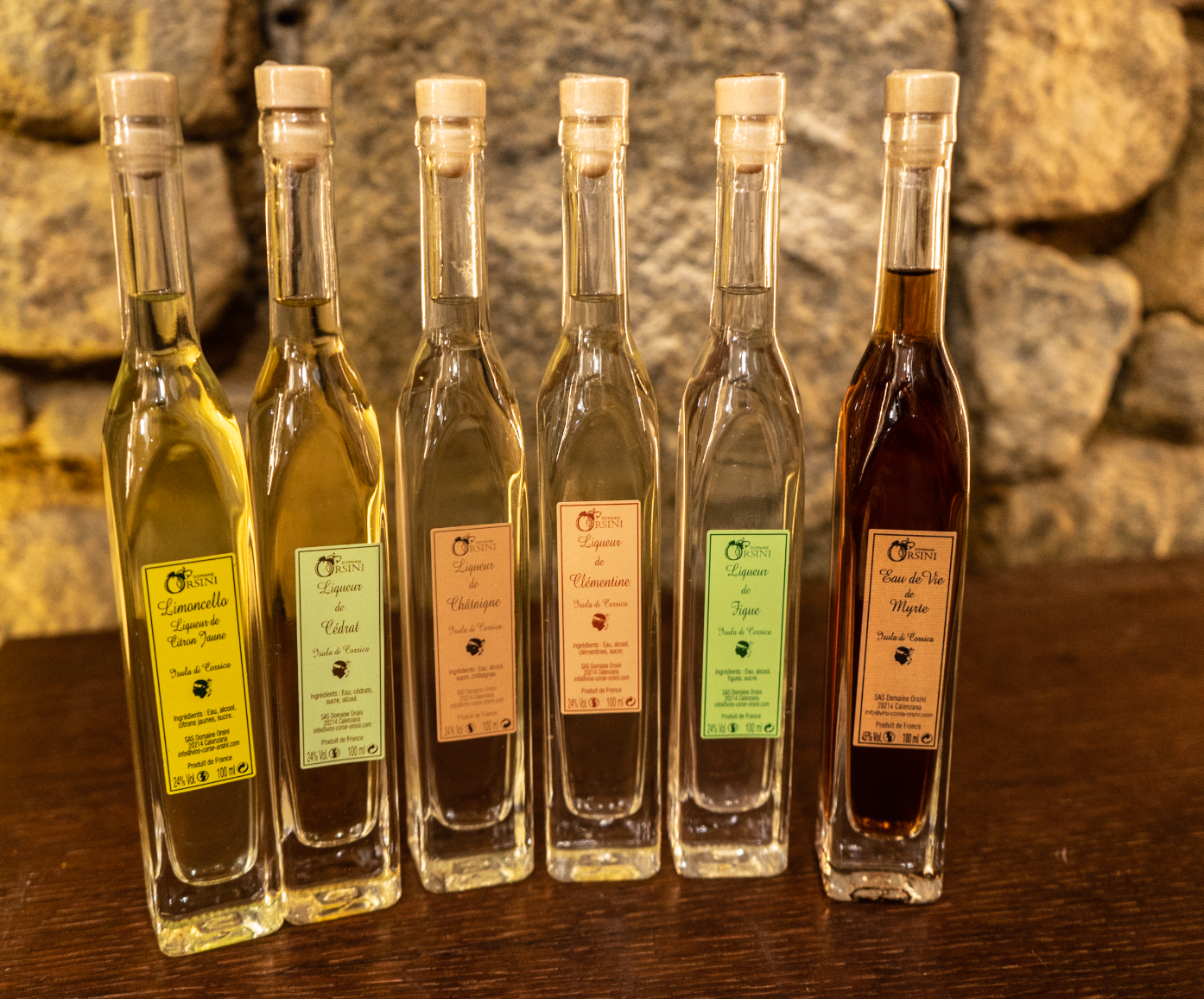 Liqueurs du Domaine Orsini