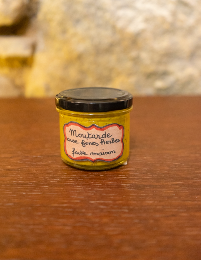 Moutarde aux Fines Herbes faite maison