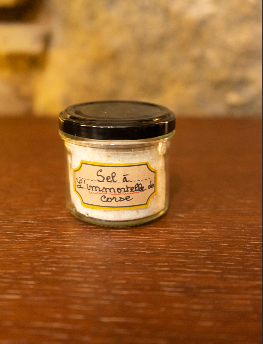 Sel à l'Immortelle Corse fait maison