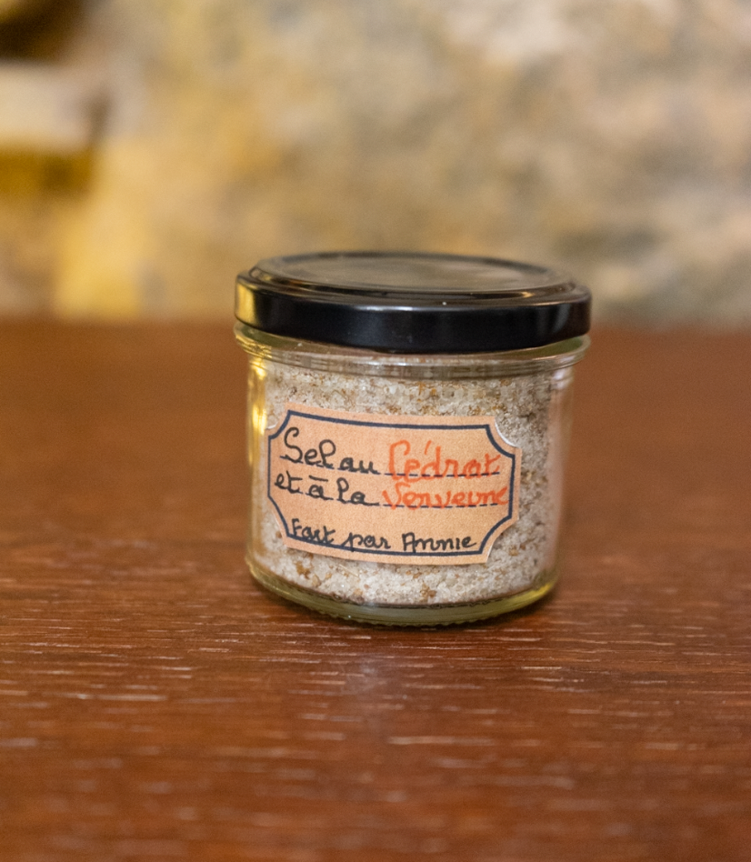 Sel au Cédrat et à la Verveine