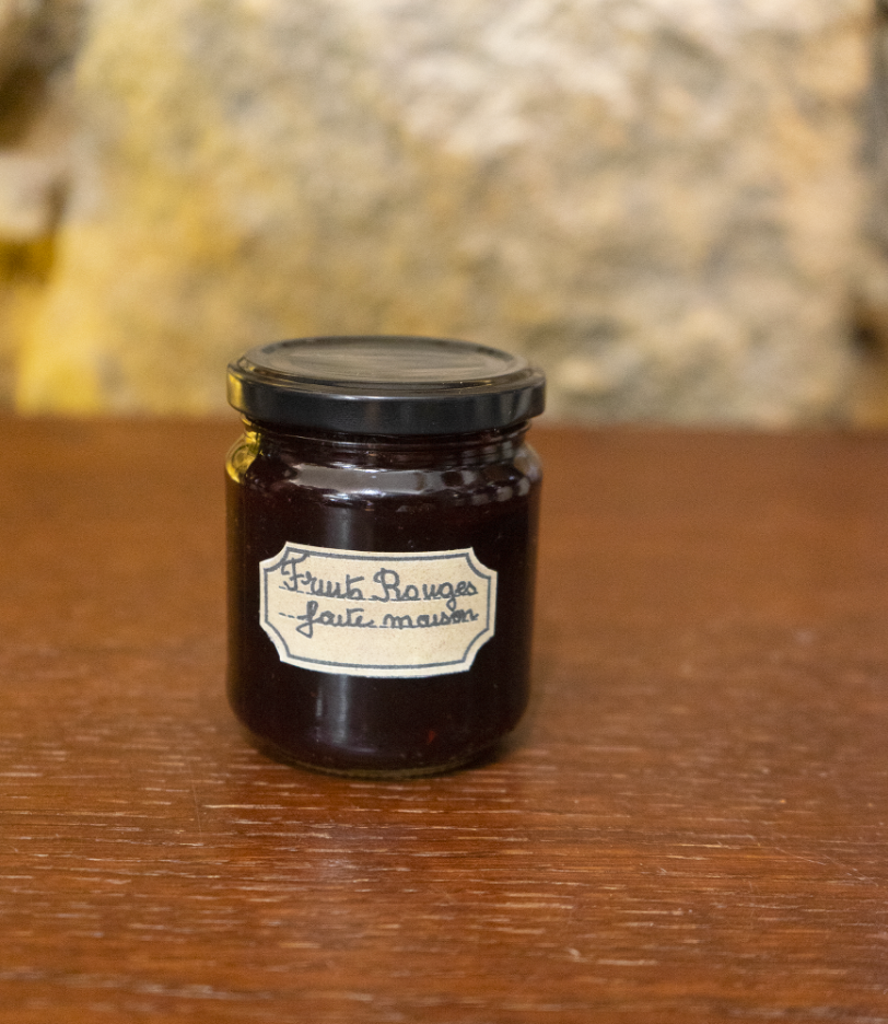 Confiture Fruits Rouges faite maison