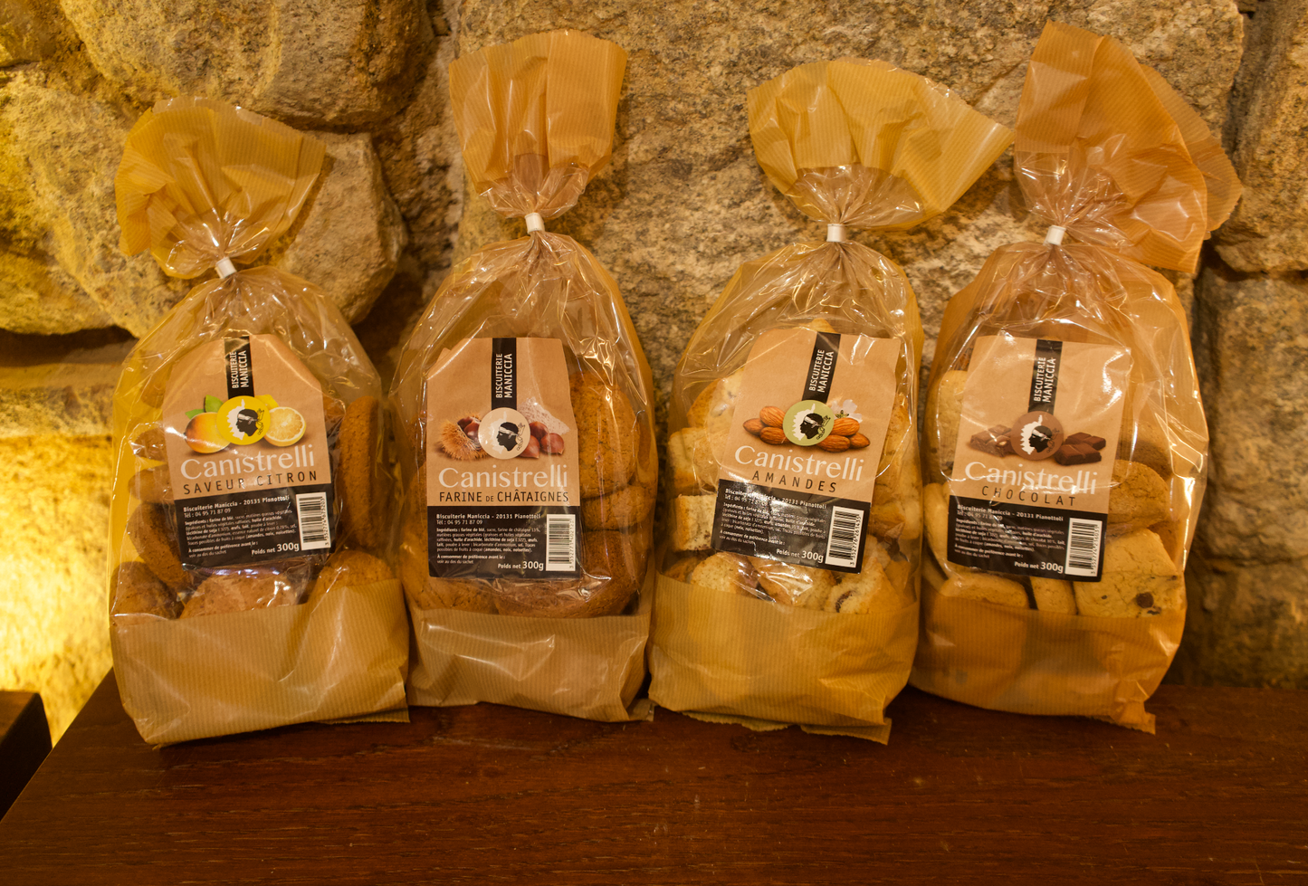 Canistrelli sucrés à l'unité ou 3 paquets achetés = 1 offert !