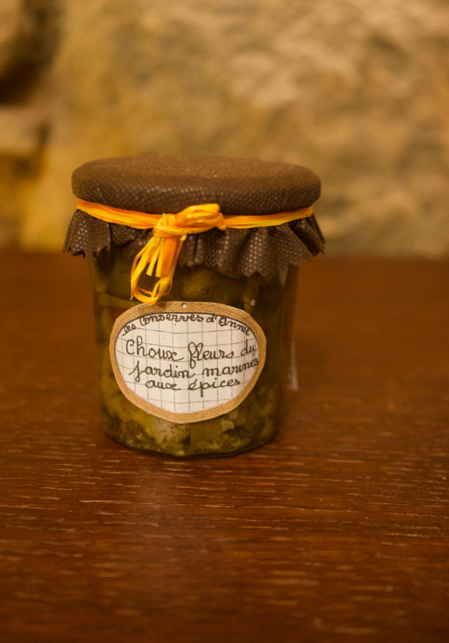 Choux fleurs marinés fait Maison