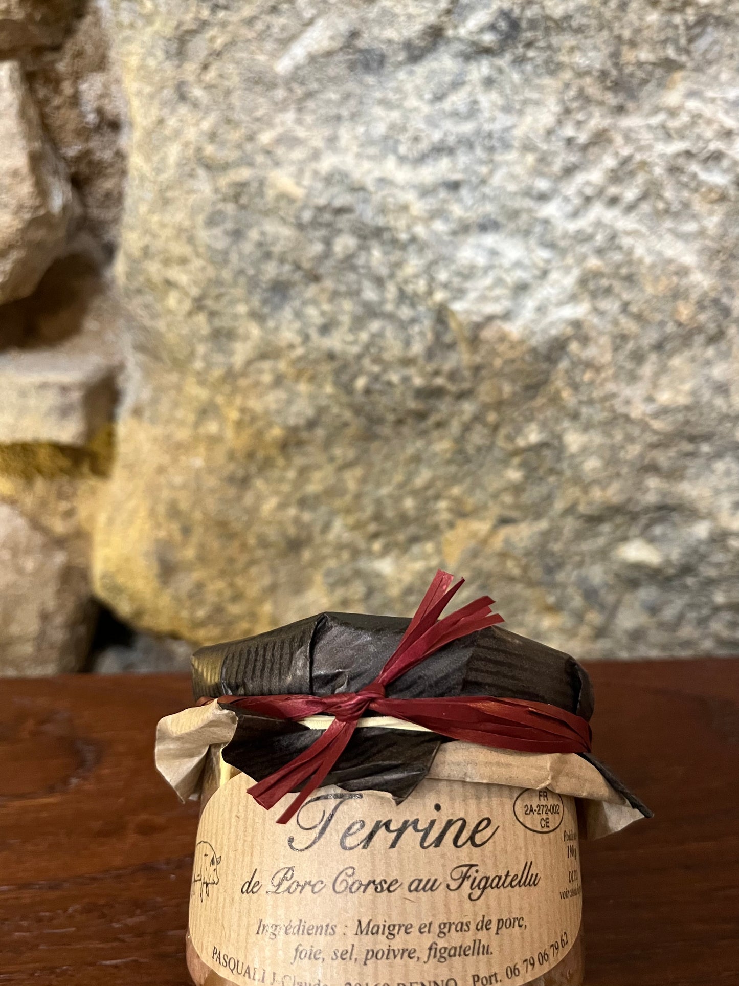 Terrine de Porc Corse au Figatellu