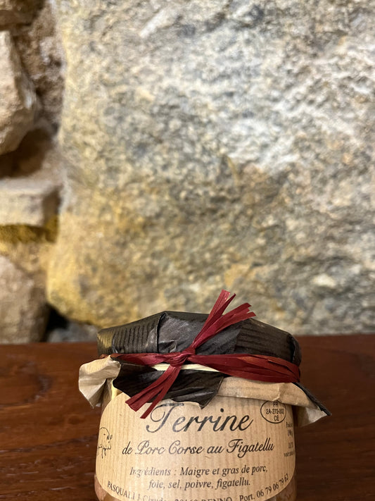 Terrine de Porc Corse au Figatellu
