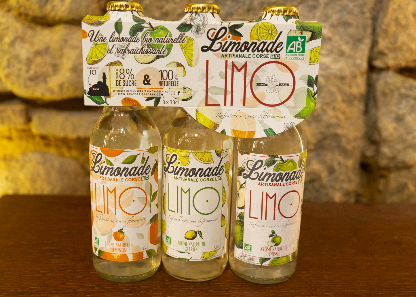 Gloria - Limonade (Coffret 3 saveurs)
