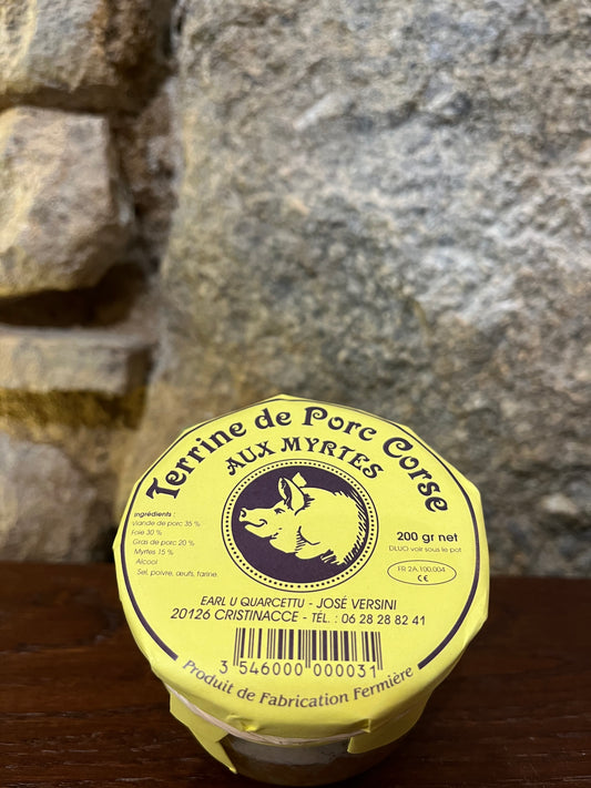 Terrine - Porc aux myrtes