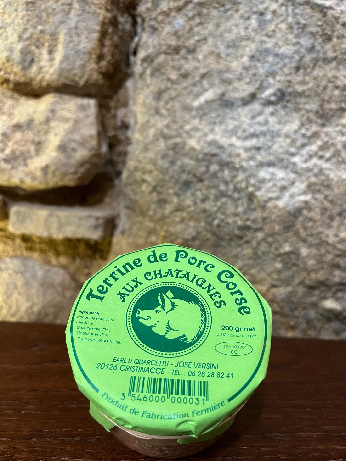 Terrine - Porc aux châtaignes