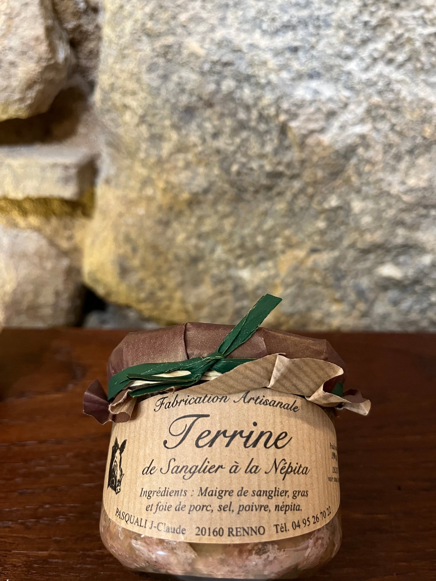 Terrine de Sanglier à la Népita