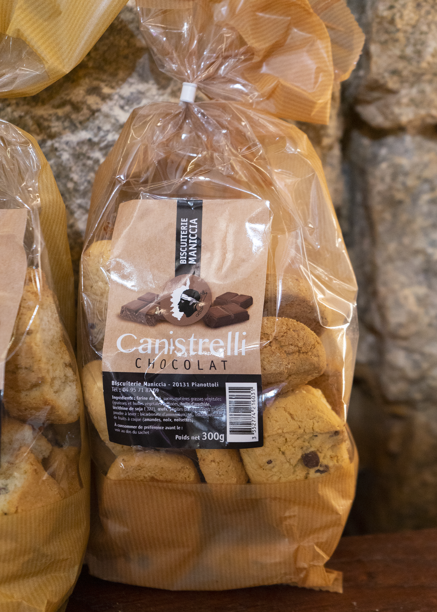 Canistrelli "Maniccia" Chocolat, Nature, Anis, Figue & Noix, Orange, Noisette