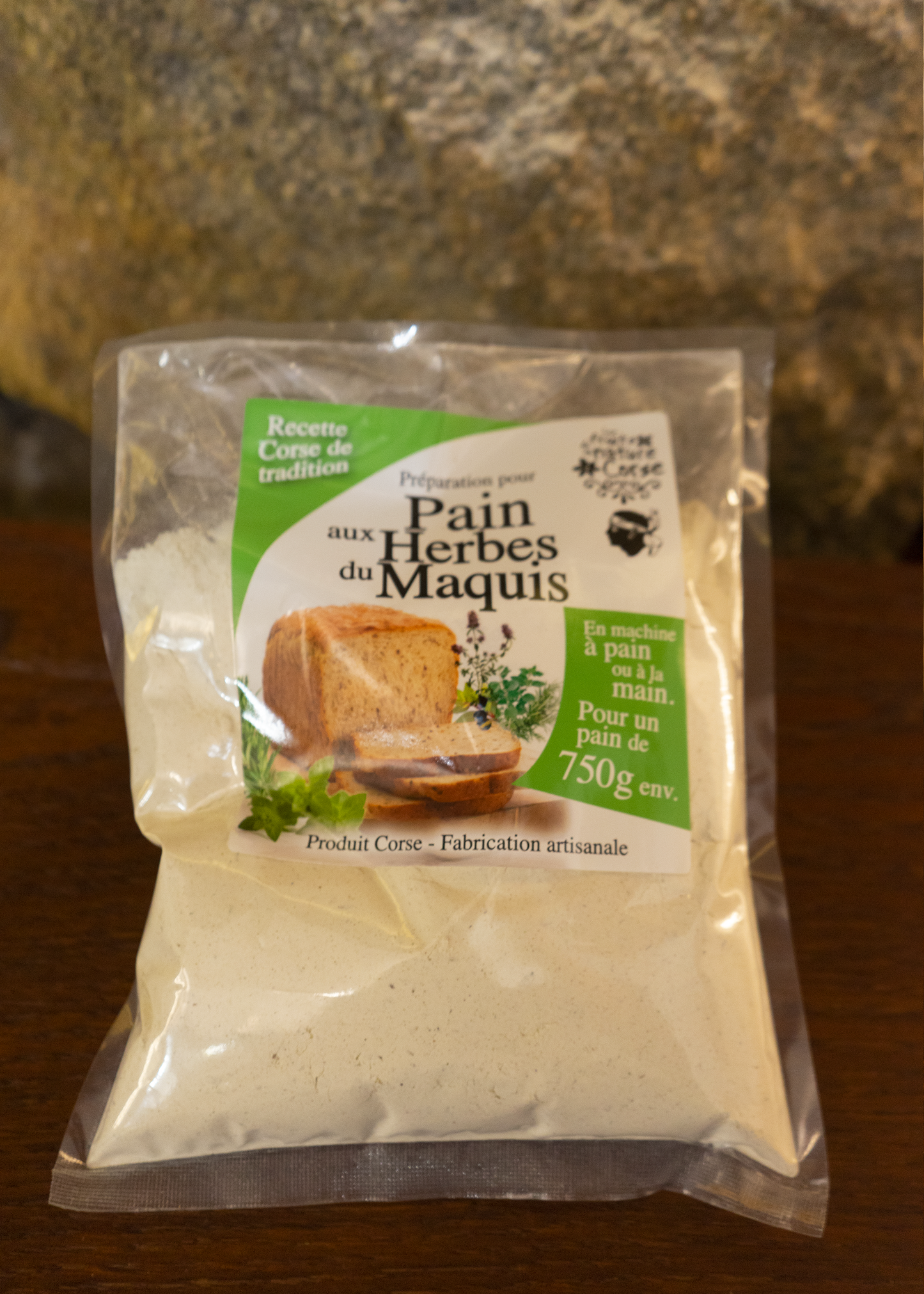 Préparation Pain aux Herbes du Maquis