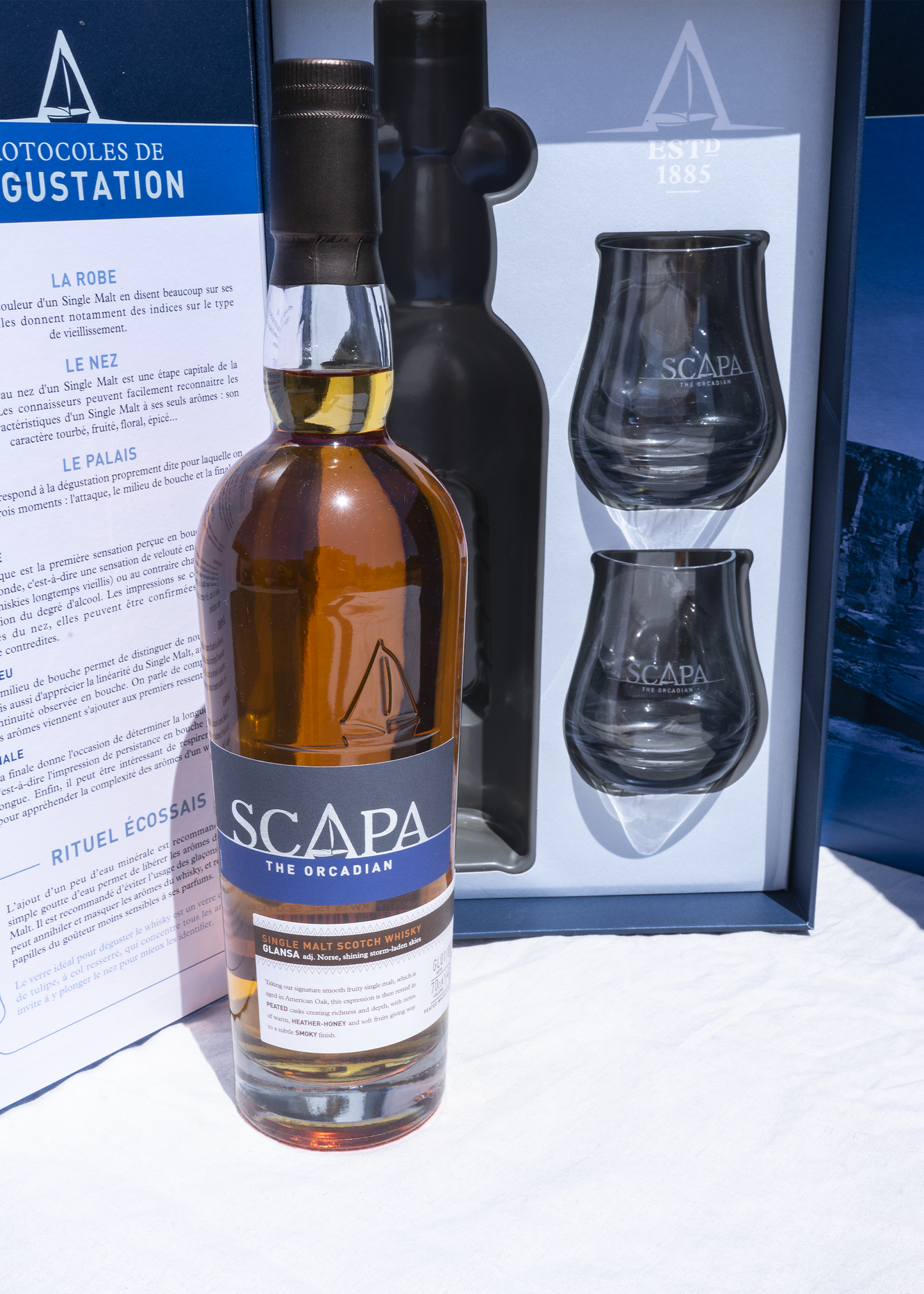 Whisky - Scapa Coffret 2 verres