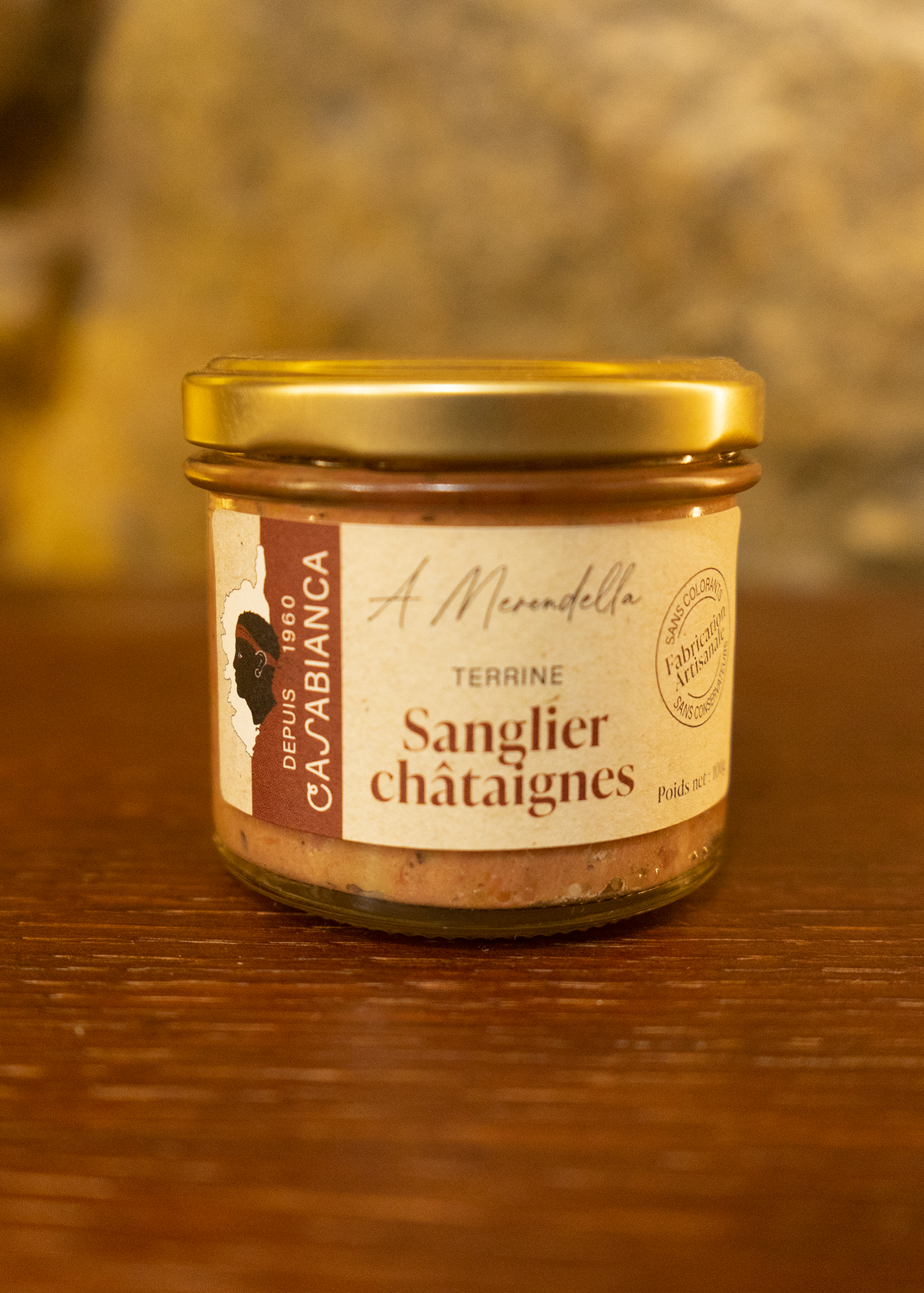 Terrine "A Merendella" Sanglier Chatâigne