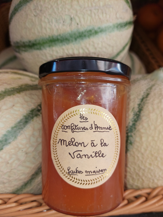 Confiture Melon Vanille faite maison