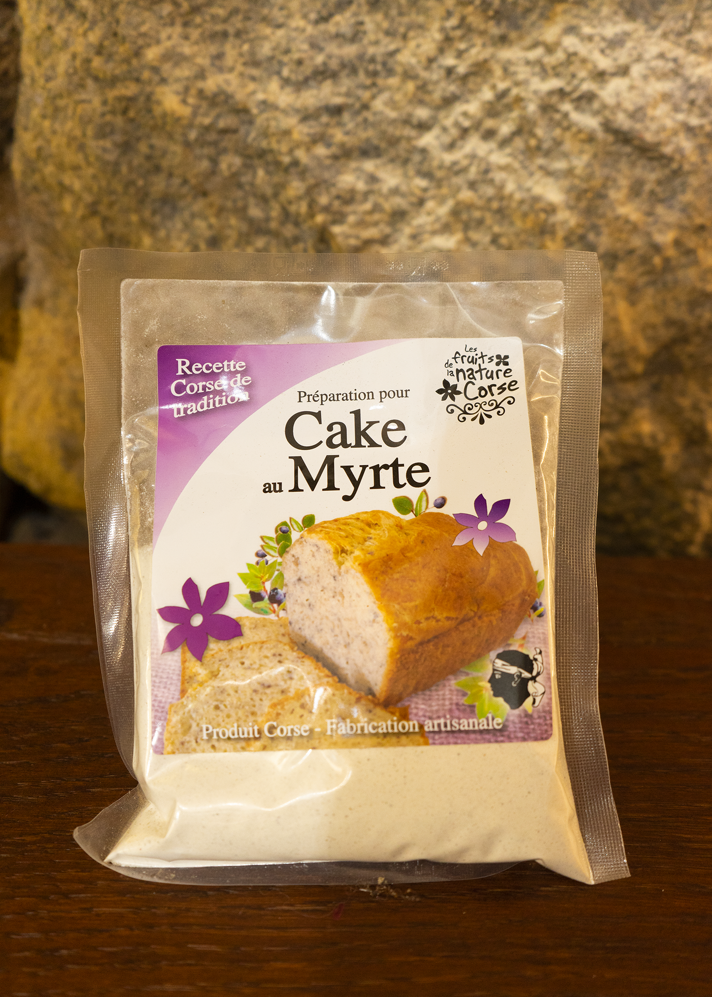 Préparation Cake Myrte